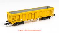 2F-045-012 Dapol IOA Merlin Ballast Wagon number 3170 5992 115-3 in Network Rail livery